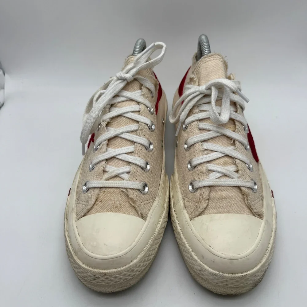 Converse Kith‎ Coca-Cola Chuck 70 Ox Parchment Red Low Top Shoes 169837C Mens 7